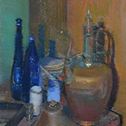 Turkish Jug and Rakia Bottles